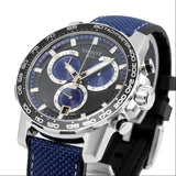 Buy Shop Tissot Supersport Chrono Black Dial Blue Nylon Strap Watch for Men - T125.617.17.051.03 USA Online