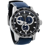 Buy Shop Tissot Supersport Chrono Black Dial Blue Nylon Strap Watch for Men - T125.617.17.051.03 USA Online
