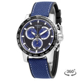Buy Shop Tissot Supersport Chrono Black Dial Blue Nylon Strap Watch for Men - T125.617.17.051.03 USA Online