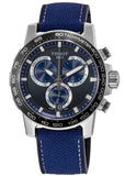 Buy Shop Tissot Supersport Chrono Black Dial Blue Nylon Strap Watch for Men - T125.617.17.051.03 USA Online