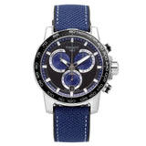 Buy Shop Tissot Supersport Chrono Black Dial Blue Nylon Strap Watch for Men - T125.617.17.051.03 USA Online