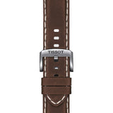 Buy Shop Tissot Supersport Chrono Black Dial Brown Leather Strap Watch for Men - T125.617.16.051.01 USA Online