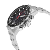 Buy Shop Tissot Supersport Chrono Black Dial Silver Steel Strap Watch For Men - T125.617.11.051.00 USA Online