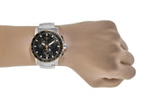 Buy Shop Tissot Supersport Chrono Black Dial Silver Steel Strap Watch For Men - T125.617.21.051.00 USA Online