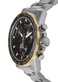 Buy Shop Tissot Supersport Chrono Black Dial Silver Steel Strap Watch For Men - T125.617.21.051.00 USA Online