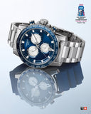 Buy Shop Tissot Supersport Chrono Blue Dial Silver Steel Strap Watch For Men - T125.617.11.041.00 USA Online