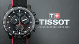 Buy Shop Tissot Supersport Chrono Giro D'Italia Black Dial Black Nylon Strap Watch for Men - T125.617.37.051.00 USA Online