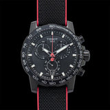 Buy Shop Tissot Supersport Chrono Giro D'Italia Black Dial Black Nylon Strap Watch for Men - T125.617.37.051.00 USA Online