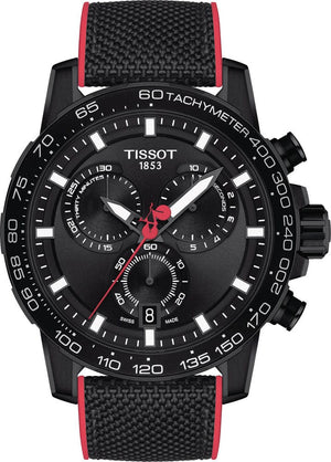 Buy Shop Tissot Supersport Chrono Giro D'Italia Black Dial Black Nylon Strap Watch for Men - T125.617.37.051.00 USA Online