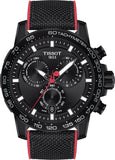 Buy Shop Tissot Supersport Chrono Giro D'Italia Black Dial Black Nylon Strap Watch for Men - T125.617.37.051.00 USA Online