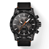 Buy Shop Tissot Supersport Chrono Grey Dial Black Nylon Strap Watch For Men - T125.617.36.081.00 USA Online