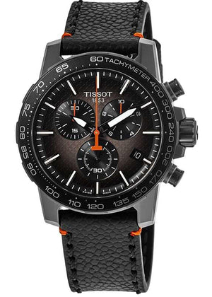 Buy Shop Tissot Supersport Chrono Grey Dial Black Nylon Strap Watch For Men - T125.617.36.081.00 USA Online