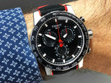 Buy Shop Tissot Supersport Vuelta Special Edition Chrono Black Dial Black Nylon Strap Watch for Men - T125.617.17.051.01 USA Online