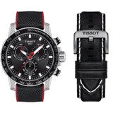 Buy Shop Tissot Supersport Vuelta Special Edition Chrono Black Dial Black Nylon Strap Watch for Men - T125.617.17.051.01 USA Online