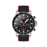 Buy Shop Tissot Supersport Vuelta Special Edition Chrono Black Dial Black Nylon Strap Watch for Men - T125.617.17.051.01 USA Online