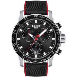 Buy Shop Tissot Supersport Vuelta Special Edition Chrono Black Dial Black Nylon Strap Watch for Men - T125.617.17.051.01 USA Online