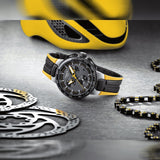 Buy Shop Tissot T Bike Cycling Tour de France Black Dial Two Tone Rubber Strap Watch For Men - T111.417.37.441.00 USA Online