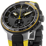 Buy Shop Tissot T Bike Cycling Tour de France Black Dial Two Tone Rubber Strap Watch For Men - T111.417.37.441.00 USA Online