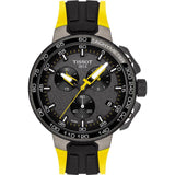 Buy Shop Tissot T Bike Cycling Tour de France Black Dial Two Tone Rubber Strap Watch For Men - T111.417.37.441.00 USA Online