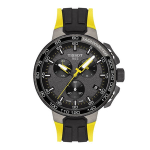 Buy Shop Tissot T Bike Cycling Tour de France Black Dial Two Tone Rubber Strap Watch For Men - T111.417.37.441.00 USA Online