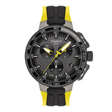 Buy Shop Tissot T Bike Cycling Tour de France Black Dial Two Tone Rubber Strap Watch For Men - T111.417.37.441.00 USA Online