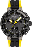 Buy Shop Tissot T Bike Cycling Tour de France Black Dial Two Tone Rubber Strap Watch For Men - T111.417.37.441.00 USA Online