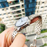 Buy Shop Tissot T Classic Automatic III Day Date White Dial Silver Steel Strap Watch for Men - T065.930.11.031.00 USA Online