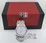 Buy Shop Tissot T Classic Automatic III Day Date White Dial Silver Steel Strap Watch for Men - T065.930.11.031.00 USA Online
