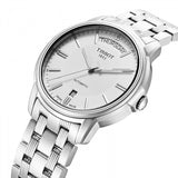 Buy Shop Tissot T Classic Automatic III Day Date White Dial Silver Steel Strap Watch for Men - T065.930.11.031.00 USA Online