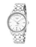 Buy Shop Tissot T Classic Automatic III Day Date White Dial Silver Steel Strap Watch for Men - T065.930.11.031.00 USA Online