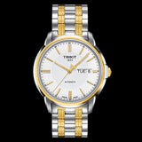 Buy Shop Tissot T Classic Automatics III White Dial Two Tone Steel Strap Watch For Men - T065.430.22.031.00 USA Online