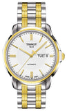 Buy Shop Tissot T Classic Automatics III White Dial Two Tone Steel Strap Watch For Men - T065.430.22.031.00 USA Online