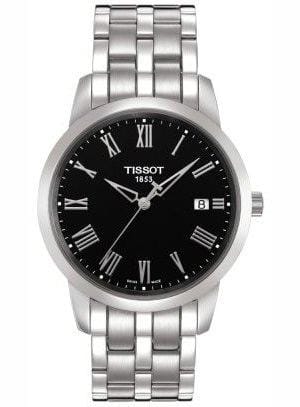 Buy Shop Tissot T Classic Black Dial Silver Steel Strap Watch for Men - T063.610.11.058.00 USA Online