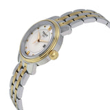 Buy Shop Tissot T Classic Bridgeport Automatic Mother of Pearl Dial Two Tone Steel Strap Watch for Women - T097.410.22.116.00 USA Online