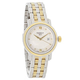 Buy Shop Tissot T Classic Bridgeport Automatic Mother of Pearl Dial Two Tone Steel Strap Watch for Women - T097.410.22.116.00 USA Online