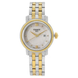 Buy Shop Tissot T Classic Bridgeport Automatic Mother of Pearl Dial Two Tone Steel Strap Watch for Women - T097.410.22.116.00 USA Online