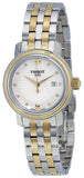 Buy Shop Tissot T Classic Bridgeport Automatic Mother of Pearl Dial Two Tone Steel Strap Watch for Women - T097.410.22.116.00 USA Online