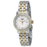 Buy Shop Tissot T Classic Bridgeport Automatic Mother of Pearl Dial Two Tone Steel Strap Watch for Women - T097.410.22.116.00 USA Online