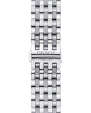 Buy Shop Tissot T Classic Bridgeport Black Dial Silver Steel Strap Watch For Men - T097.410.11.058.00 USA Online