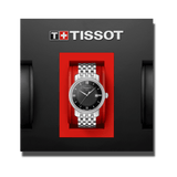 Buy Shop Tissot T Classic Bridgeport Black Dial Silver Steel Strap Watch For Men - T097.410.11.058.00 USA Online