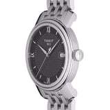 Buy Shop Tissot T Classic Bridgeport Black Dial Silver Steel Strap Watch For Men - T097.410.11.058.00 USA Online