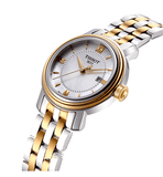 Buy Shop Tissot T Classic Bridgeport Lady White Mother of Pearl Dial Watch For Women - T097.010.22.118.00 USA Online