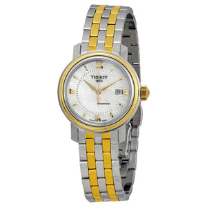 Buy Shop Tissot T Classic Bridgeport Lady White Mother of Pearl Dial Watch For Women - T097.010.22.118.00 USA Online