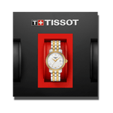 Buy Shop Tissot T Classic Bridgeport Mother of Pearl Dial Two Tone Steel Strap Watch For Women - T097.010.22.116.00 USA Online