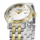 Buy Shop Tissot T Classic Bridgeport Mother of Pearl Dial Two Tone Steel Strap Watch For Women - T097.010.22.116.00 USA Online