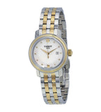 Buy Shop Tissot T Classic Bridgeport Mother of Pearl Dial Two Tone Steel Strap Watch For Women - T097.010.22.116.00 USA Online