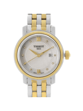 Buy Shop Tissot T Classic Bridgeport Mother of Pearl Dial Two Tone Steel Strap Watch For Women - T097.010.22.116.00 USA Online