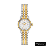 Buy Shop Tissot T Classic Bridgeport Mother of Pearl Dial Two Tone Steel Strap Watch For Women - T097.010.22.116.00 USA Online