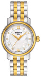 Buy Shop Tissot T Classic Bridgeport Mother of Pearl Dial Two Tone Steel Strap Watch For Women - T097.010.22.116.00 USA Online