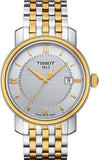 Buy Shop Tissot T Classic Bridgeport Quartz Silver Dial Two Tone Mesh Bracelet Watch For Men - T097.410.22.036.00 USA Online